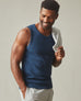 Men's Rib Tank - Marine Navy